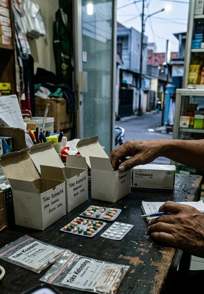 Menelusuri Jejak ‘Korlap’ di Balik Gurita Distribusi Obat Keras Ilegal di Tangerang