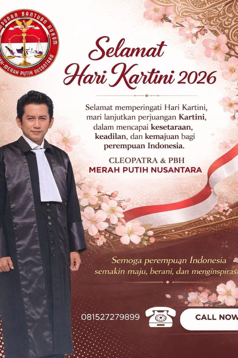 Semangat Kartini Abad 21: CLEOPATRA & PBH Merah Putih Nusantara Ajak Masyarakat Wujudkan Kesetaraan dan Keadilan