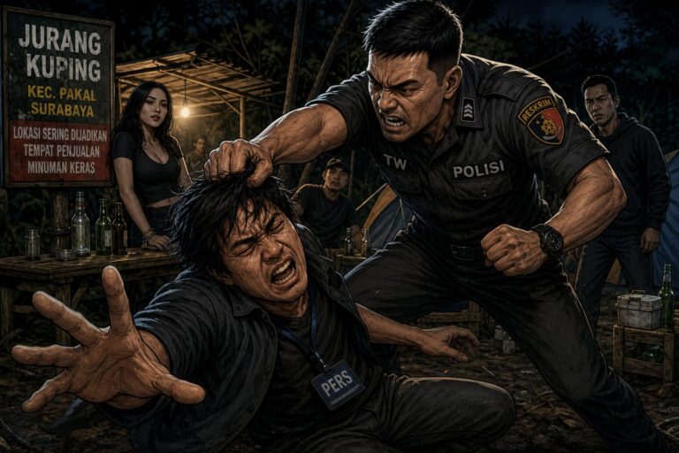 Dugaan Kekerasan Oknum Polisi Terhadap Jurnalis: Langgar UU Pers dan Terancam Sanksi Etik Berat