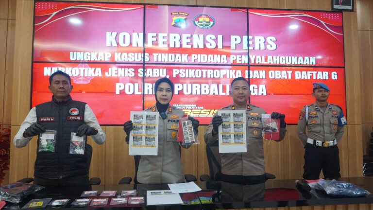 Polres Purbalingga Ungkap Dua Kasus Penyalahgunaan Narkoba